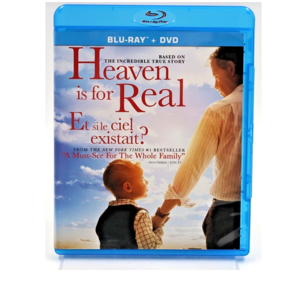 Heaven Is for Real Blu-ray DVD Combo Greg Kinnear Faith Based Drama Movie